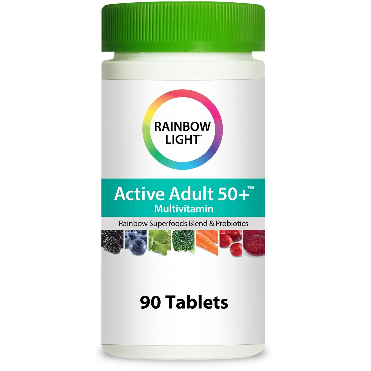 Rainbow Light Active Adult 50+ Multi Vitamin (1x90 TAB)