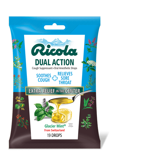 RICOLA GLCR MNT DUAL ACT ( 12 X 19 CT   )