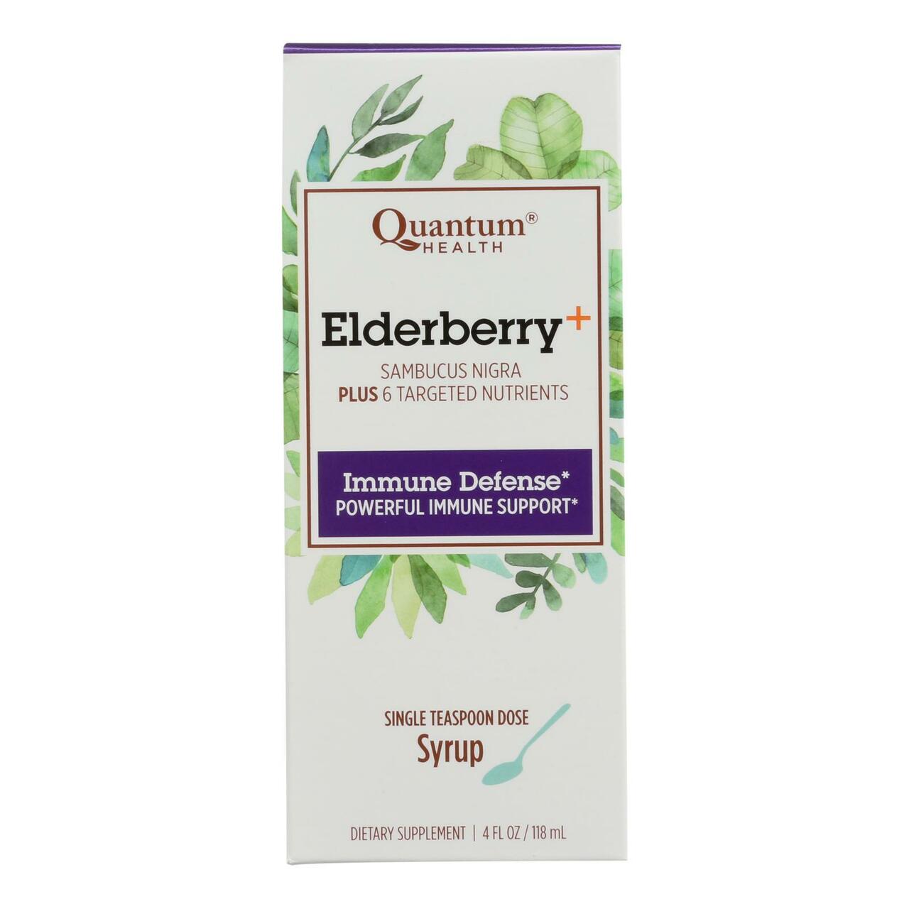 Quantum Health Elderberry C-Syrup (1x4 Oz)