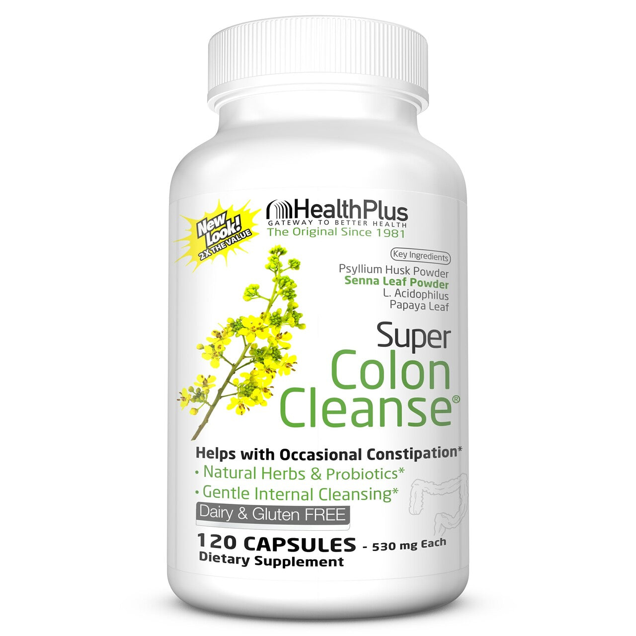 Health Plus Super Colon Cleanse (1x120 CAP)