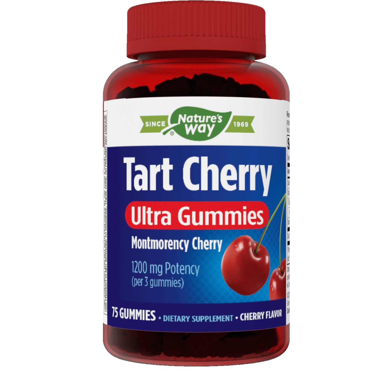 NW TART CHRY GUM 1200MG  ( 1 X 75 CT   )