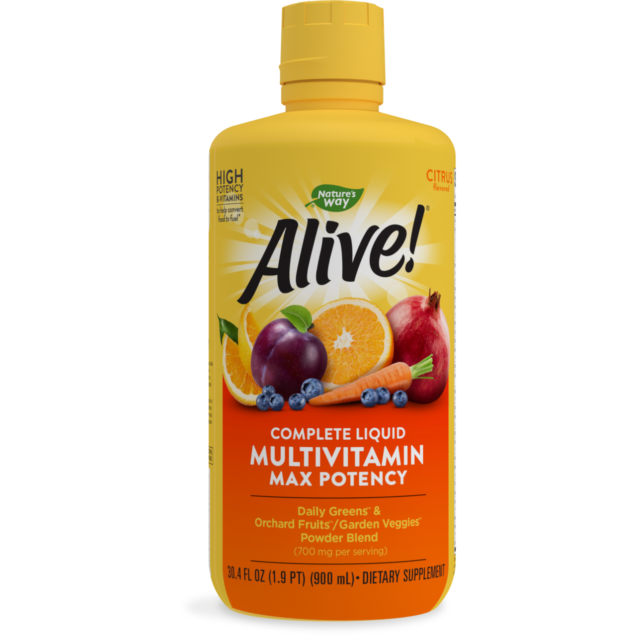 Nature's Way Alive! Liquid Multi-Vitamin Citrus Flavor (1x30Oz)