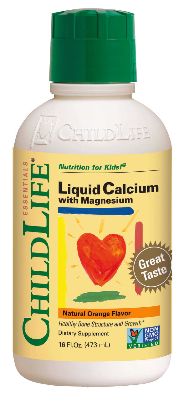 Childlife Liquid Calcium With Magnesium, Orange (1x16Oz)