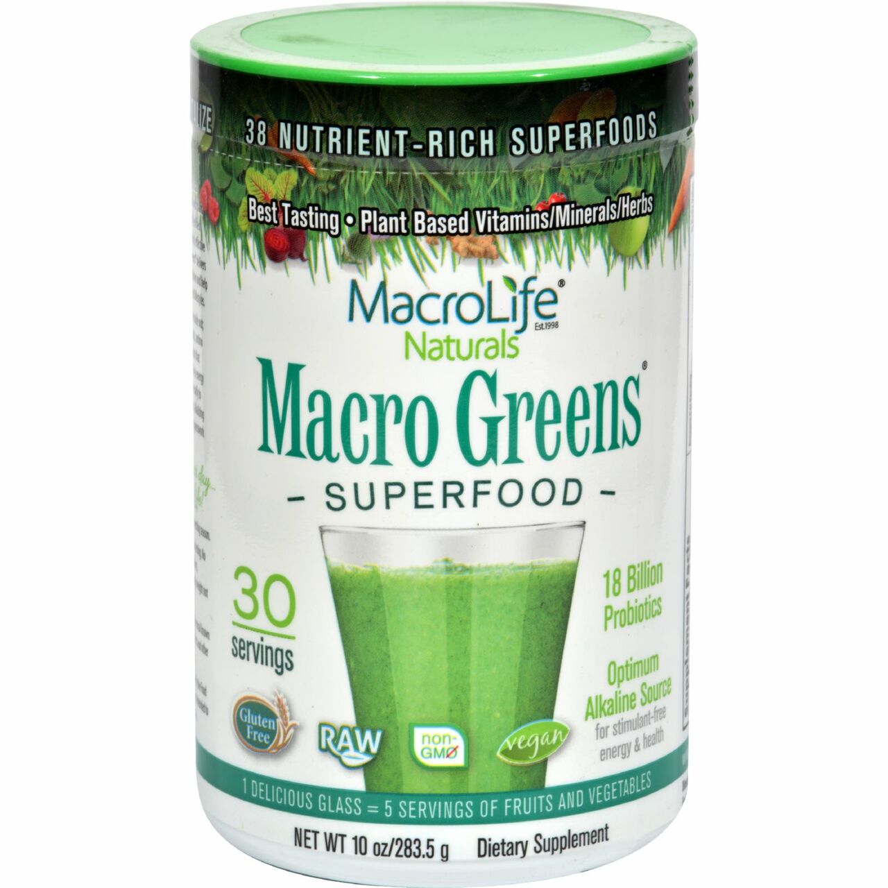 Macrolife MacRo Greens (1x10 Oz)