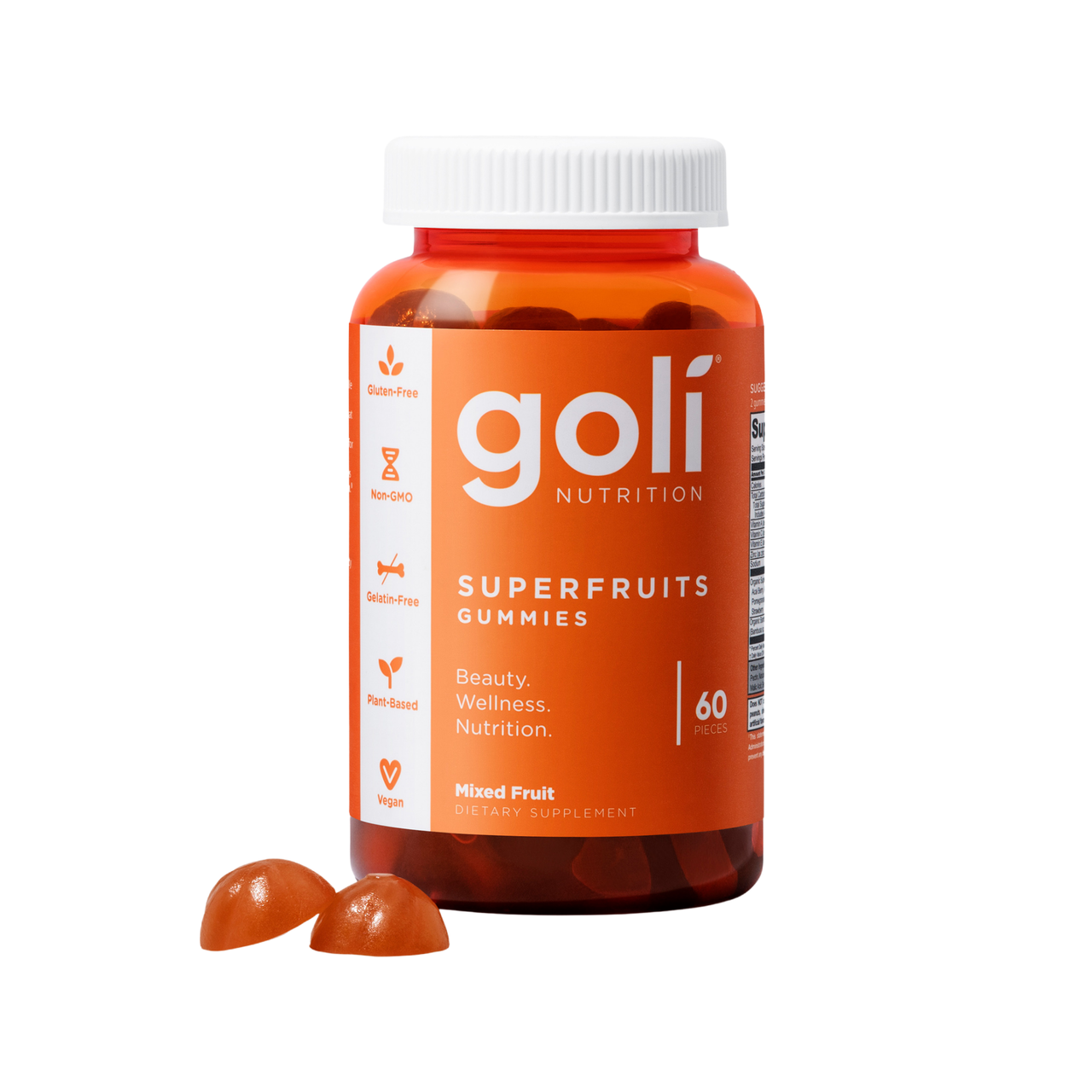 GOLI SUPERFRUIT GUMMIES ( 1 X 60 CT   )