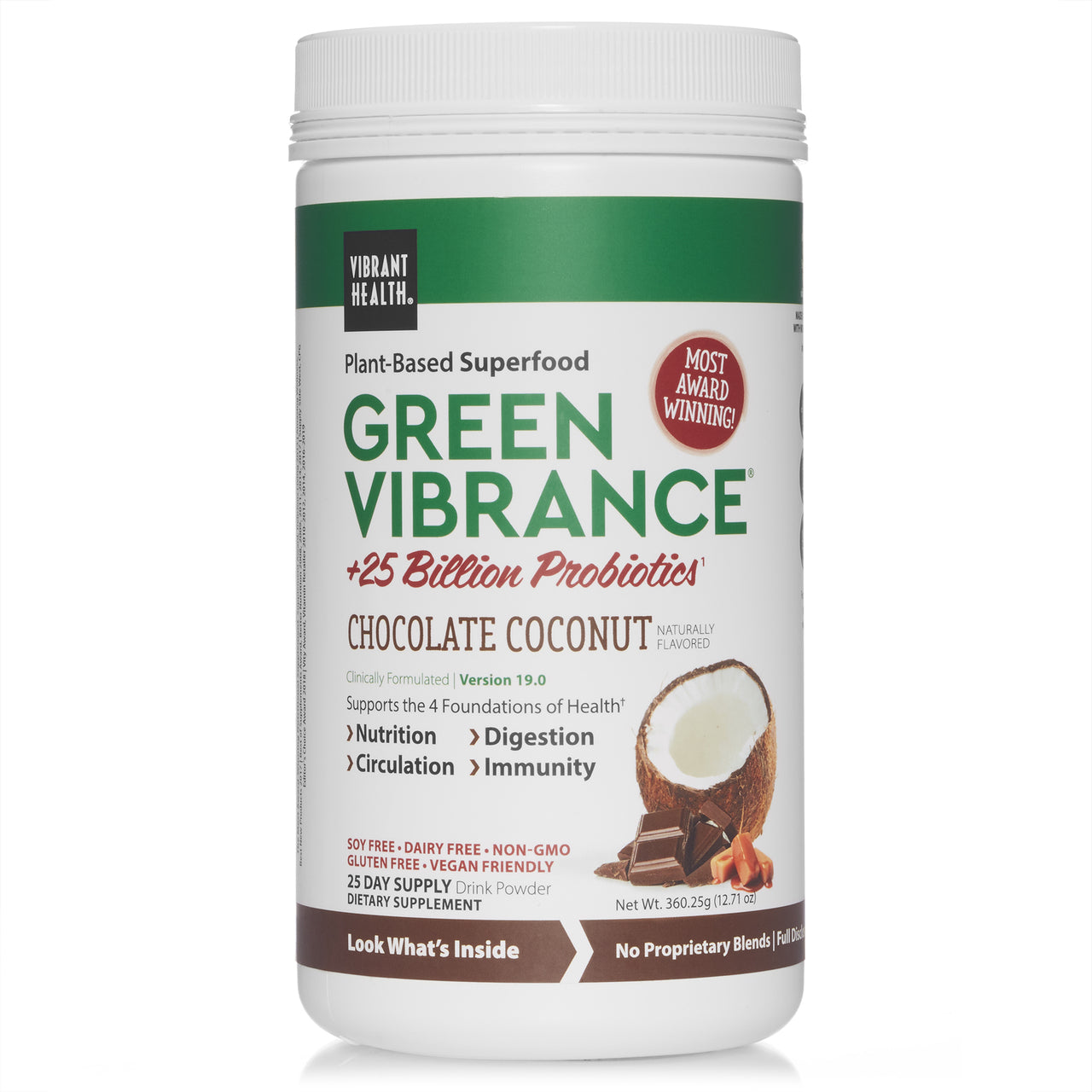 VBRNT GREEN VIBRANCE PWD ( 1 X 12.51 OZ   )