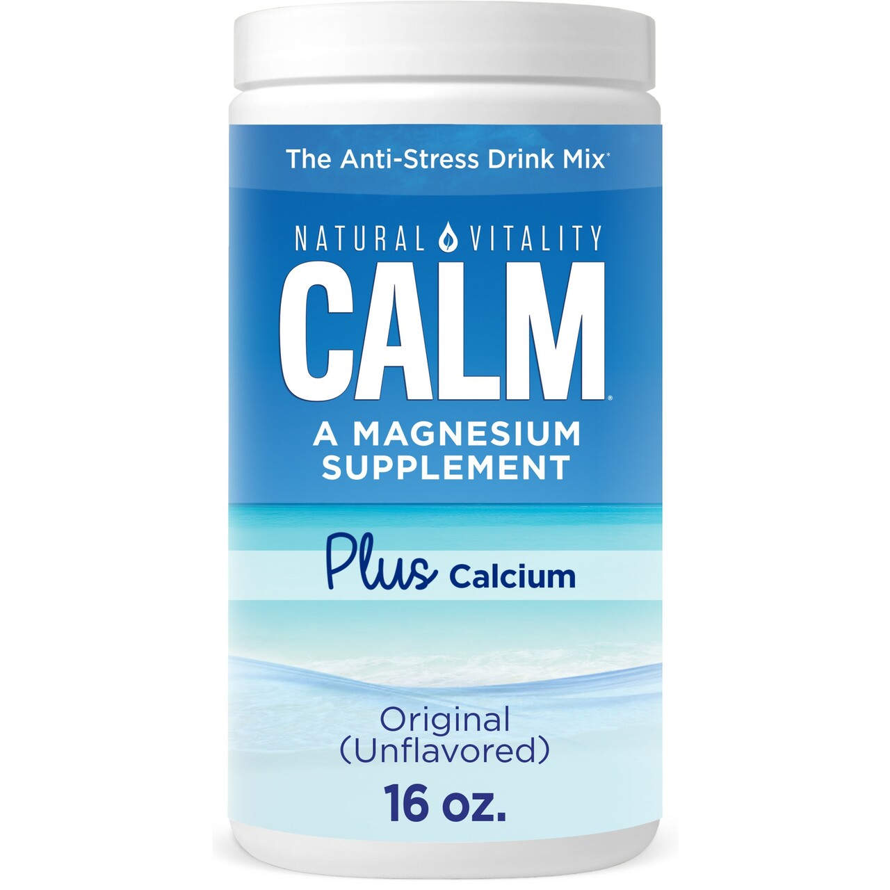 Natural Vitality Calm Plus Calcium (1x16 Oz)