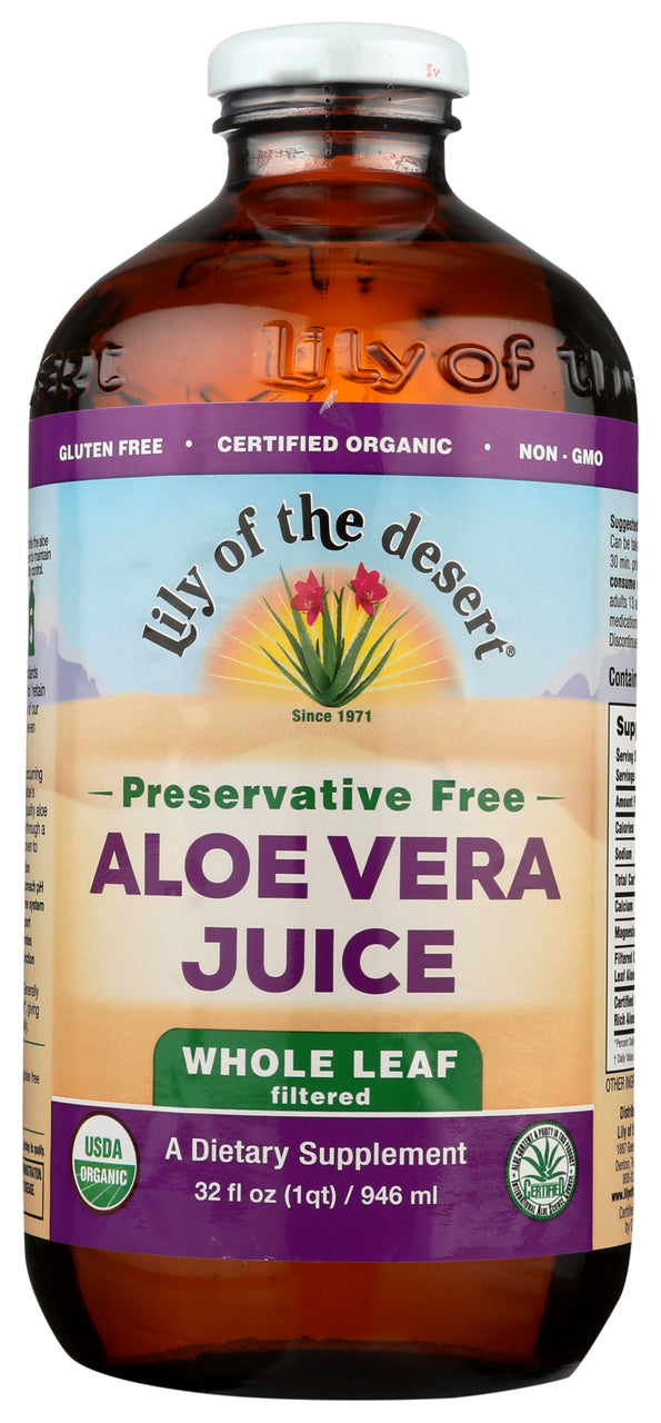 Lily Of The Desert Whole Leaf Aloe Vera Juice No Presv (1x32 Oz)