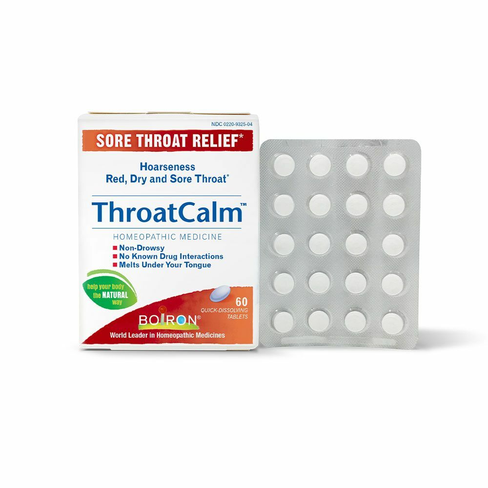 BOIRON THROAT CALM ( 1 X 60 TAB  )