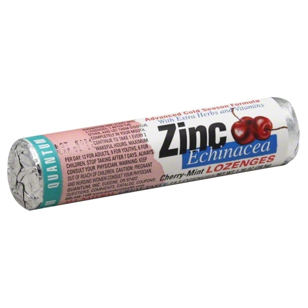 Quantum Health Zinc Echinacea Roll Cherry-Mint (12x14LOz )